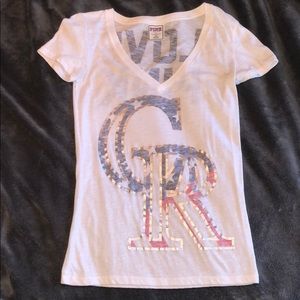 Victoria’s Secret PINK T-shirt - Colorado Rockies